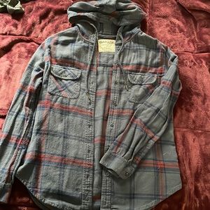 Flannel with Hood